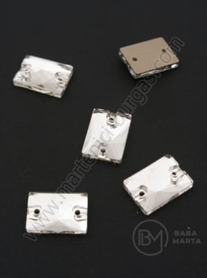 Placă de sticlă (cristal) 10x14x4.5mm transparentă 1 pachet 5 buc 151369
