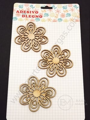 Elemente decorative din lemn 1 pachet 182038