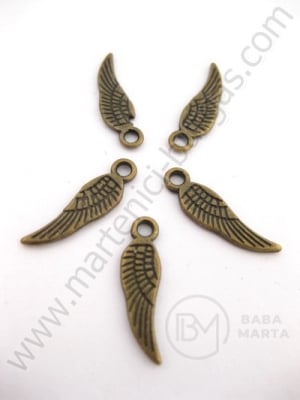 Pandantiv metalic 17x5mm bronz antic 30 bucăți 308064