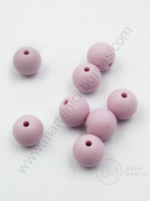 Bilă de mărgele din silicon ~9mm gaură 1.5mm 1 paquet 5 buc 317020