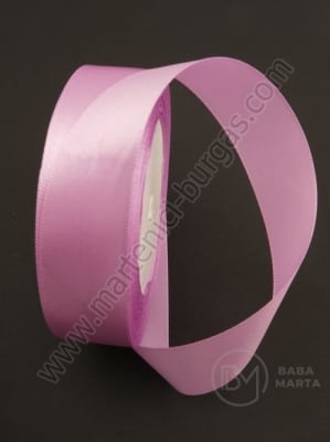 Panglică de satin 25mm violet deschis ~22 metri 451096