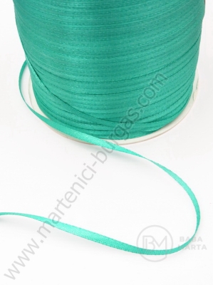 Panglică de satin 3mm color turcoaz 20 meters 451192