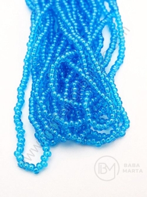 Mărgele cehe PRECIOSA din glass de 2 mm, length ~55 cm, şir, 1 paket, 12 şiruri, 331730