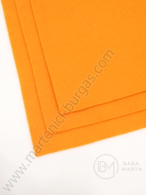 Fetru 2mm A4 20x30cm portocaliu 1 buc 461136