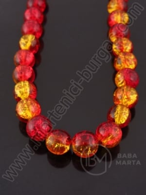 Bilă de vitola 12mm craquelă 80cm ~70 buc 1 buc 343041