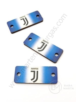 Țiglă din lemn 34x13mm JUVENTUS gaură 3mm 1 pachet 10 buc 182148