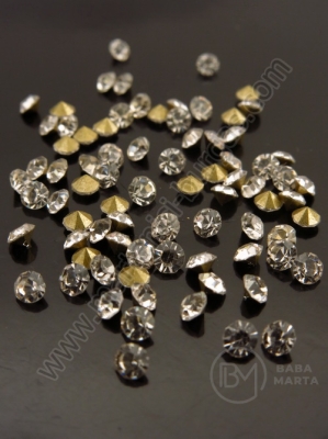 Piatră de vitola (cristal) SS-9 transparentă 1 pachet ~200 pieces 151206