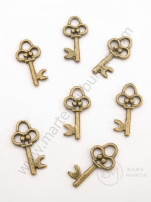 Pandantiv metalic 20x10x2mm culoare bronz antic 20 bucăți 308808
