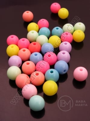 Bilă 10mm gaură MIX 2mm 40g ~74buc 311432