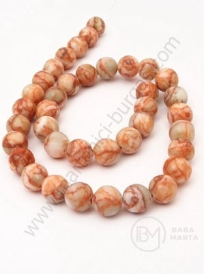 Bilă naturală de jasp 10mm ~38 buc 352047