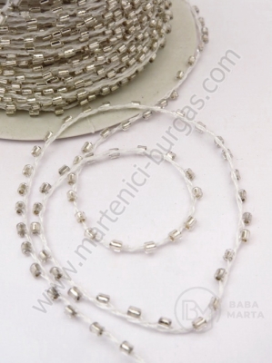 Fibră de sticlă 1,5~3x1,5~2mm culoare transparentă 1 metru 331600