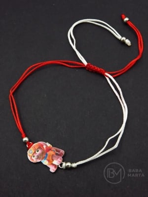Martenitsa cu mărgele metallice 12 bucăți 104112