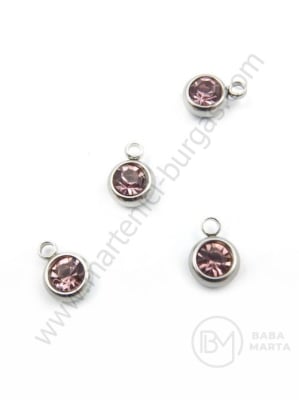 Pandantiv cu cristal OȚEL 1 pachet de 4 buc 305893