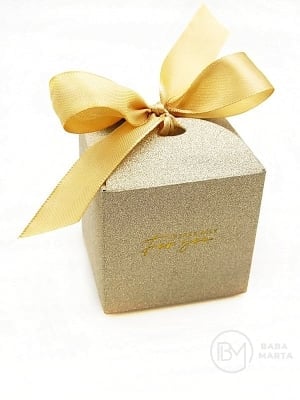 Cutie de carton flexibilă luxoasă 65x65x65mm - Special pentru tine 2 bucăți 113083
