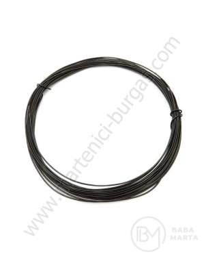 Sârmă de aluminiu 0,8 mm culoare neagră 1 pachet ~5 metri 141201