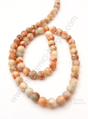 Bilă naturală de jasp 6mm ~65 buc 1 buc 352217