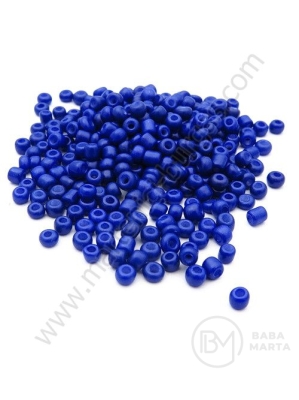 Mărgele de sticlă albastru-violet 3mm 50g 333086