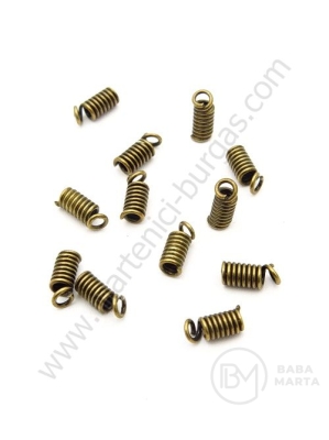 Vârf arc 7x3mm culoare bronz antic 1 pachet 50 buc 302130