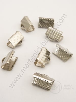 Agrafe Vârf 10mm culoare argintie 50 buc 301199
