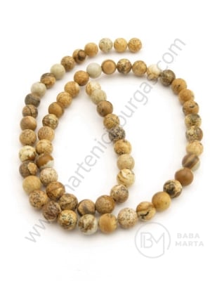 Bilă de jasp 6mm ~63 buc 1 buc 351440