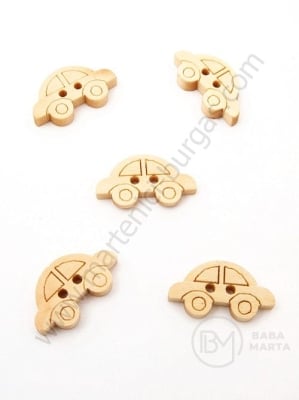 Mașină din lemn 12x20x3mm holes 1.5mm 1 pack 10 pcs 327130