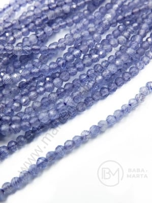 Disc de sticlă fațetat de 2 mm, orificiu de 0,4 mm ~200 bucăți ~37 cm 1 bucată 342650