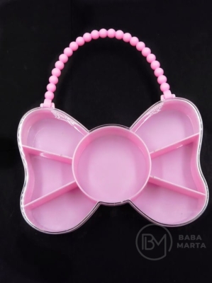 Cutie pentru panglică de mărgele 12,7x9x2,2cm plastic 171187