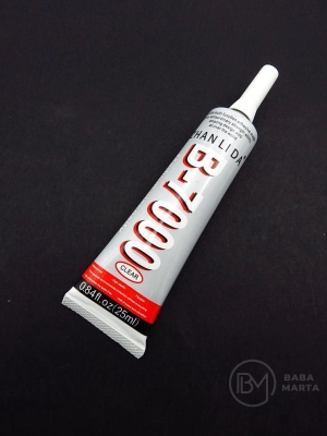 Adeziv siliconic monocomponent B-7000 transparent 25ml 171211