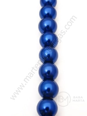 Mărgele din sticlă de alabastru 10mm 80cm ~85buc 341020