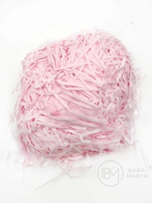 Iarbă de papieri pentru decor, color roz, 50 de grame 175143