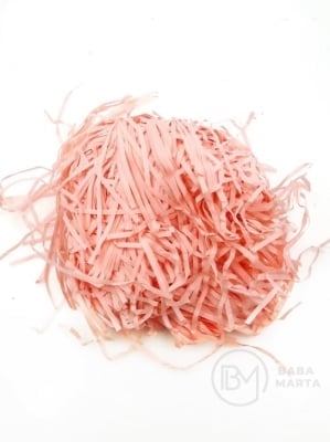 Iarbă de papieri pentru decor, color roz, 50 de grame 175144