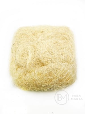 Iarbă de cocos pentru decor, color albă, 50 de grame 175152