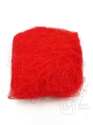 Iarbă de cocos pentru decor, culoare roșie, 50 grame 175157