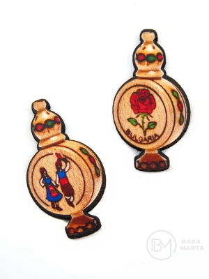 Cutie de lemn 36x20x3mm mix 10 bucăți 182566