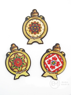Cutie de lemn 40x28x3mm mix 10 bucăți 182567