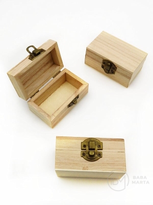 Cutie de lemn 90x50x40mm 182903