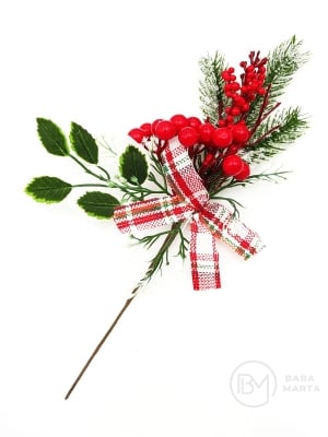 Creangă decorativă de pin de Crăciun 32cm 185017