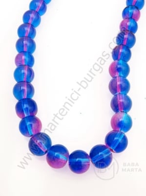 Sticlă transparentă 8mm, două culori ~104 bucăți 1 bucată 343325