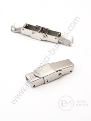 Închizătoare OȚEL (201) 25x7x6mm gaură curea ceas 5x3mm 1 buc 307321