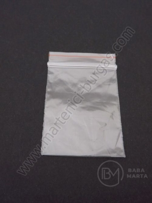 Plicuri cu fermoar 8x12cm - grosime 0,055mm 100 bucati 112075