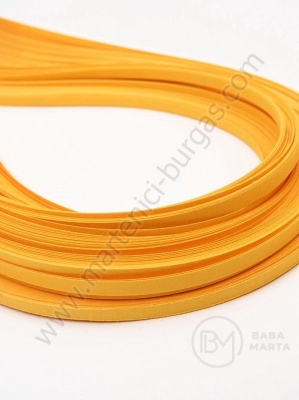 Benzi de quilling 3mm x 390mm portocalii, 1 pachet, 120 buc. 175024