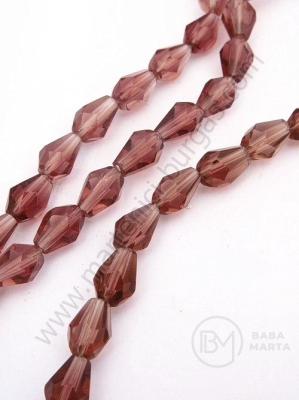 Pictura din glass 8x6mm ~42 pieces gaură 1mm 1 bucată 343643