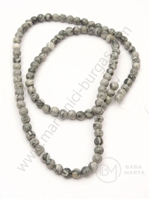 Bilă naturală de jasp 4mm ~85 buc 1 buc 351205