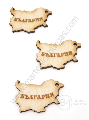 Carton din lemn 35x24mm Bulgaria 1 pachet 10 bucati 181651