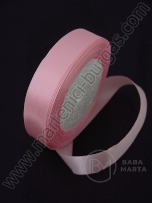 Panglică de satin 20mm roz 1 rolă ~22 metri 451207