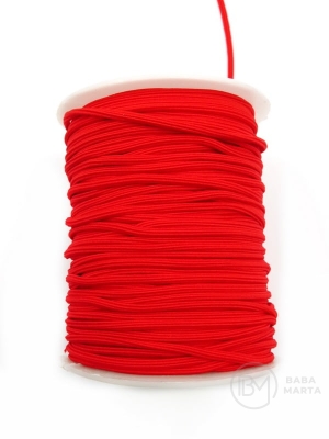 Bandă elastică roșie ~2mm ~50 metri 441448