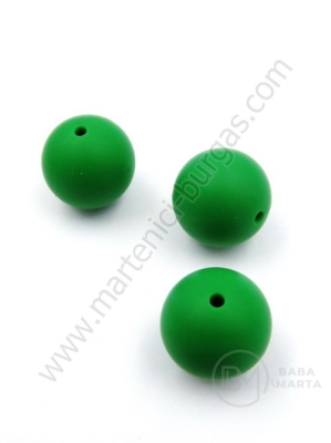Bilă de mărgele din silicon cu gaură de 20 mm, 2 mm, 1 paquet, 2 pc. 317094