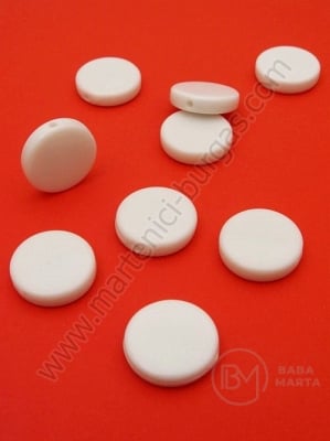Margele 15x4mm, gaură albă 1.5mm, 1 pachet 40g ~57 buc. 312625