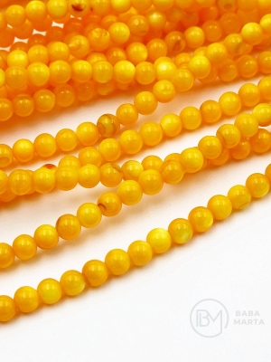 Colier cu perlă ~4mm ~100 bucăți 352873