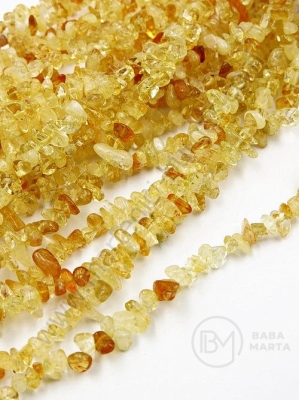 Piatră naturală Citrină ~4~7mm ~85cm 1 buc 355616